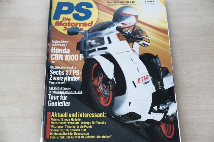 Deckblatt PS Sport Motorrad (04/1987)